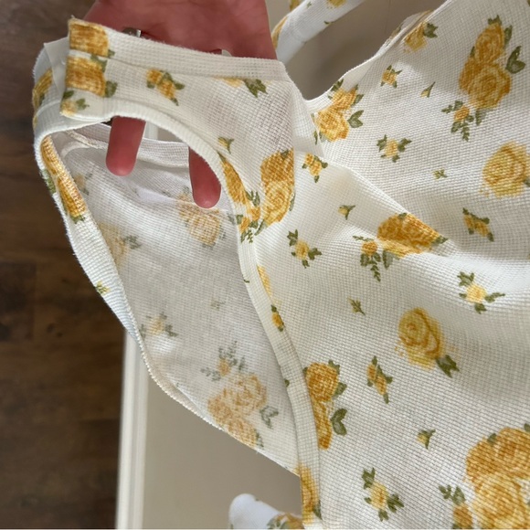 Free People Floral Bodysuit size small - Picture 6 of 6